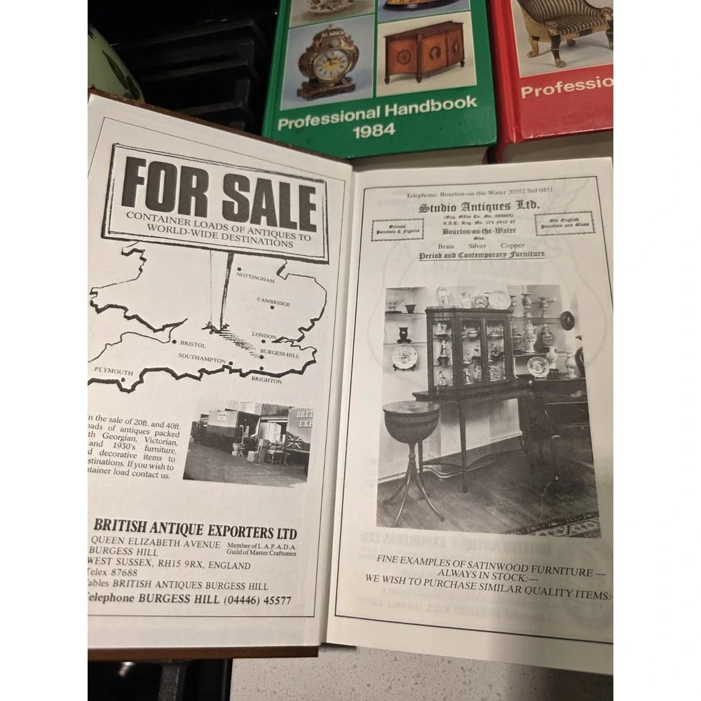 Lot of 5 Vintage 1980s Miller's Antiques Book Lot